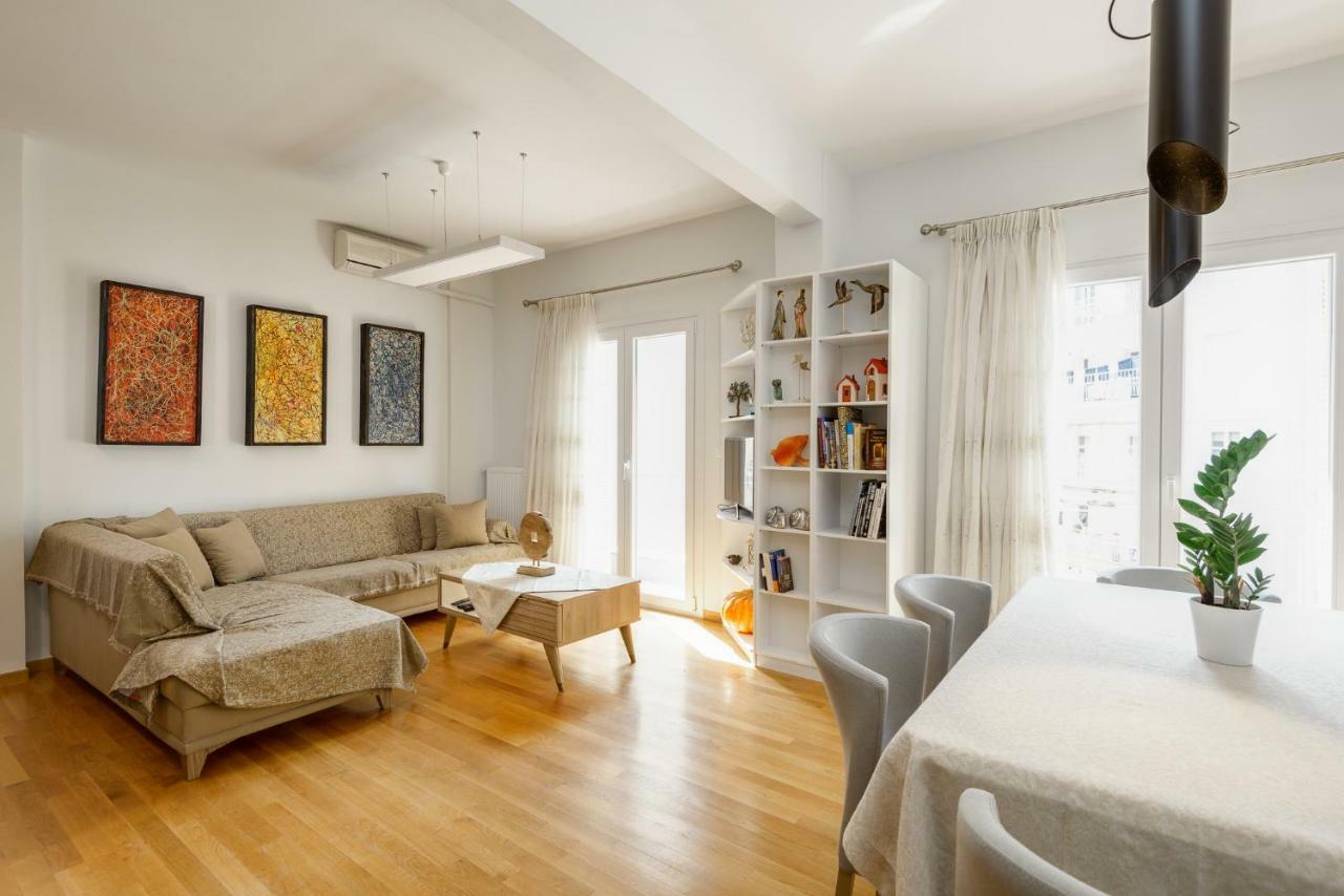 Brand-New Modern Flat In Heart Of City Thessaloníki Eksteriør billede